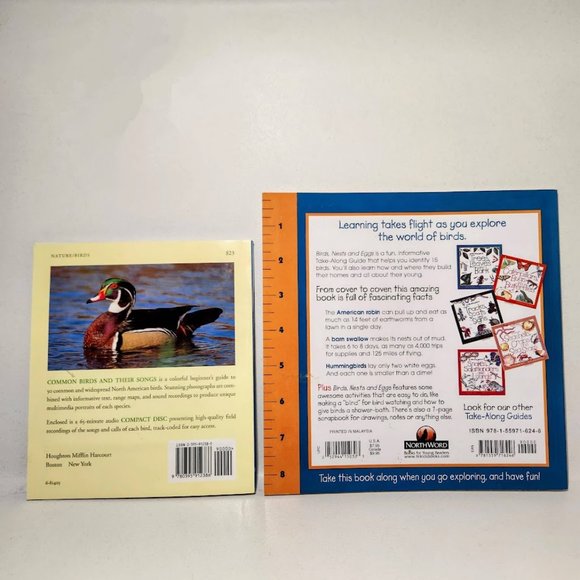 Birds Field Guide Books Bundle with CD Song Birds Nancy Larson Science 2 Student - Picture 6 of 8